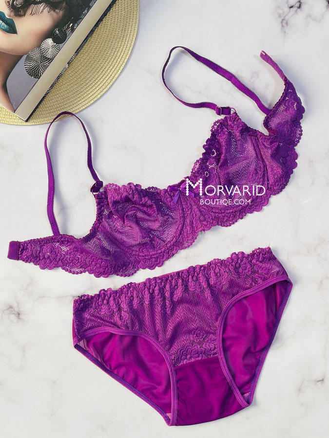 ست ترنج بنفش